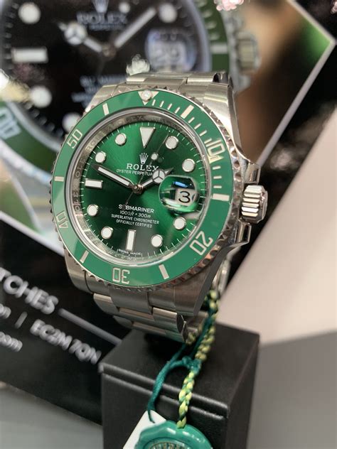 rolex submariker hulk 116610 lv|rolex 116610lv price.